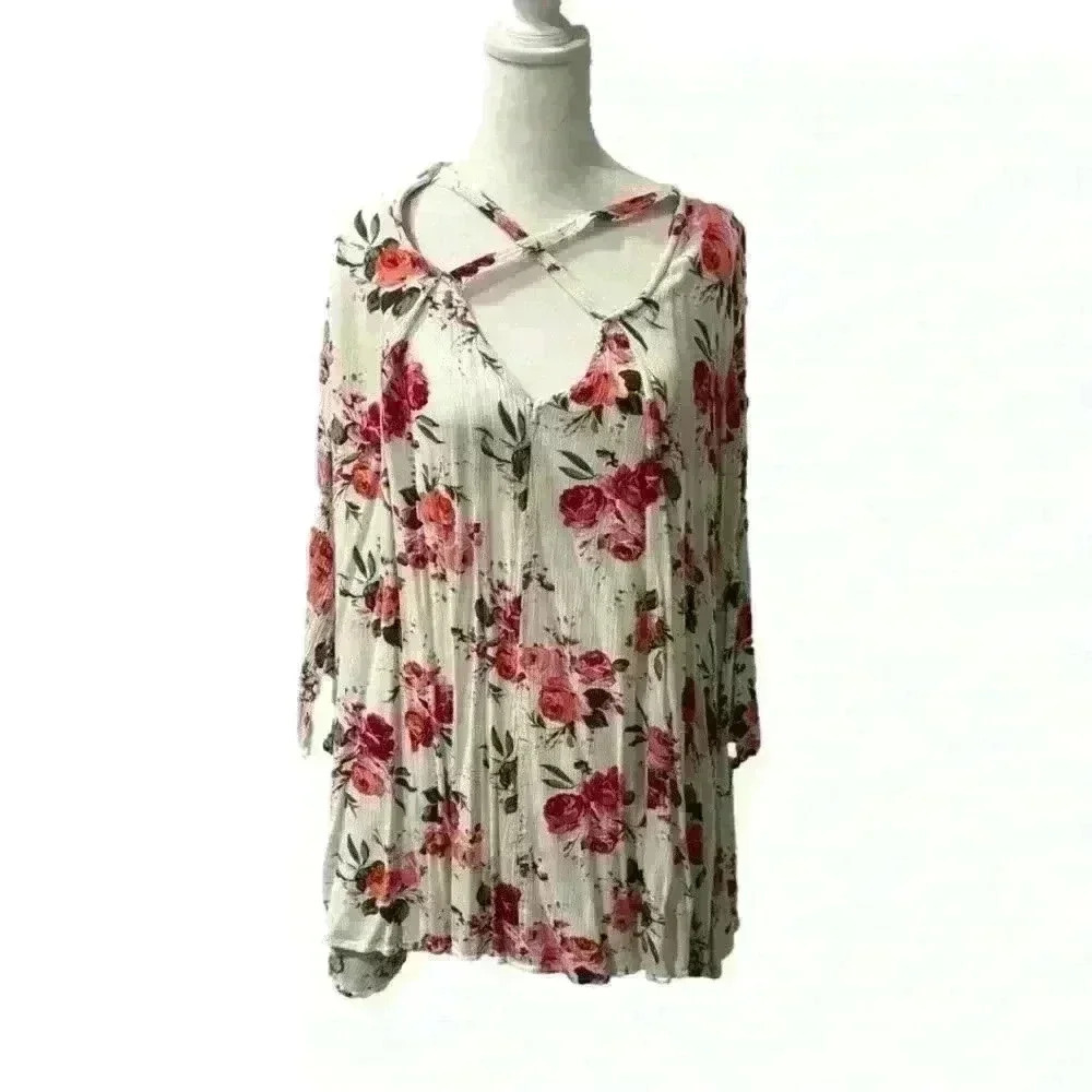 UMGEE White Floral Dress - Picture 2 of 5